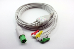 3CM5201 ECG Cable 3 lead monoblock