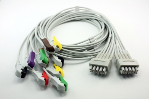 ML/C10S Set of 10 leadwires ECG