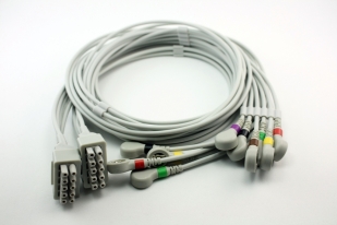 ML/S10S Set di 10 cavetti paziente ECG