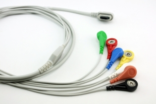 7SM10901 Diagnose Holter EKG Kabel 7 Adriges