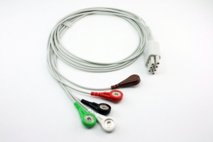 MI/S5G Set di 5 cavetti paziente ECG Telemetry