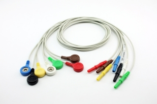 DN-2/S7G Set di 7 cavetti paziente ECG