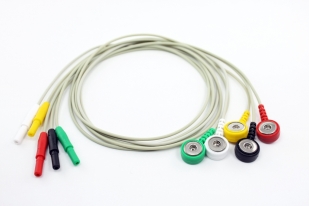 DN/S5S Set di 5 cavetti paziente ECG