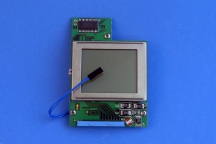 Assy repair LCD with conn Baxter PCAII