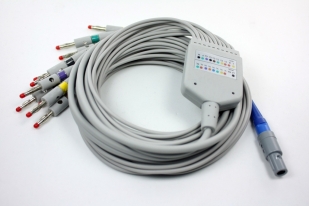 10BM12101 Câble ECG 10 voies monobloc