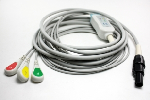 3SM12301 Cable de paciente ECG 3 vías