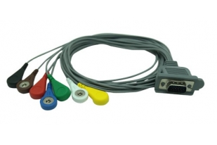 7SM12801 Cabo de Holter ECG paciente 7 vias