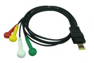 4SM13501 Holter ECG Cable 4 lead monoblock