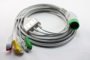 3CM8301 ECG Cable 3 lead monoblock