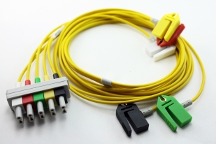 AA/C5GOR Jeu de 5 câbles d'ECG