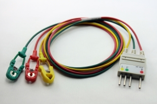 BR/3S Set of 3 leadwires ECG