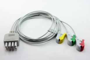 BR/3S-1 Set di 3 cavetti paziente ECG