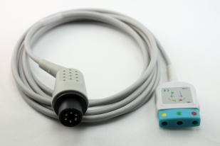 DN3/10101 Cabo tronco ECG 3-vias