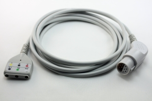 DN3/10301 ECG Trunk cable 3 leads