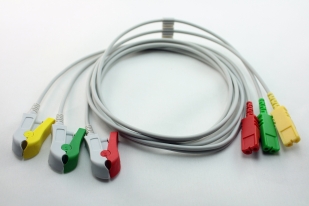 LL/C3S Set di 3 cavetti paziente ECG