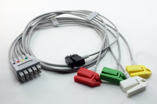 ML/C5S Set di 5 cavetti paziente ECG