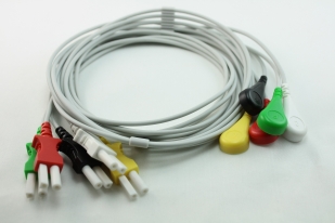 TL/S5S Set di 5 cavetti paziente ECG