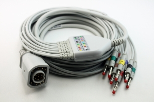 10BM10701 Câble ECG 10 voies monobloc